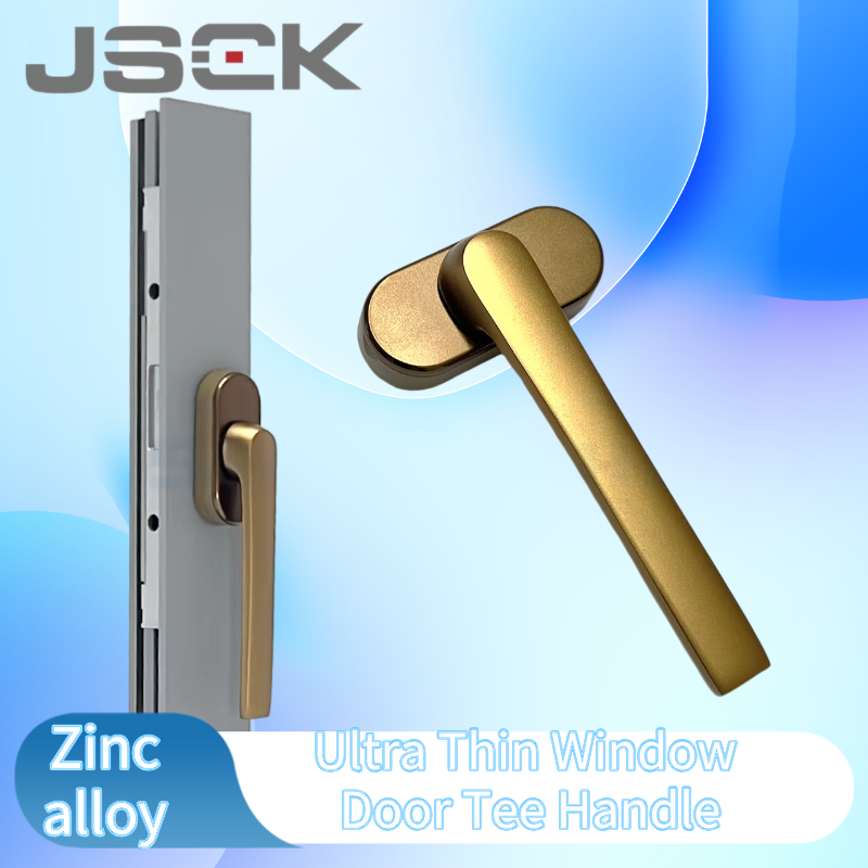 Furniture Hardware Fitting - Ultra Thin Window Door Tee Handle,