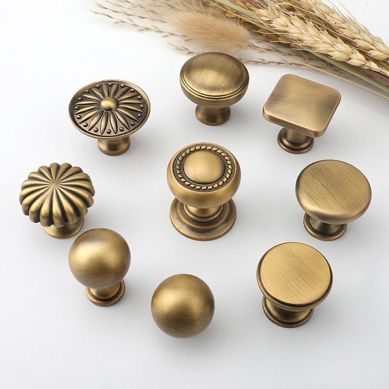 Furniture Hardware China - 【Brass Furniture Handles French Vintage Design
