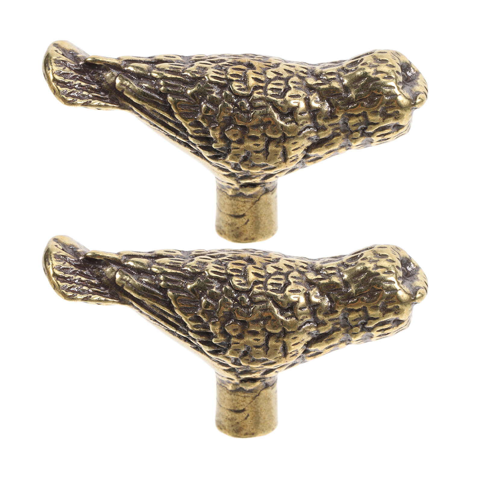 Unique Furniture Hardware Pulls - 2Pcs Vintage Brass Owl Cabinet Pulls