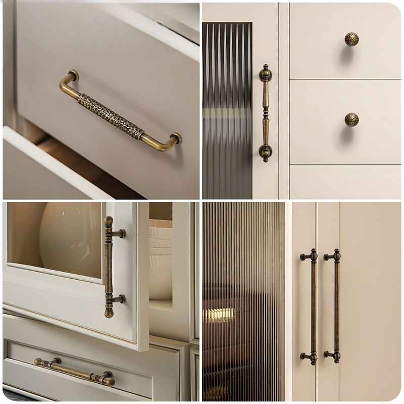 Cabinet Pull Handle Vintage An - Unique Furniture Hardware Pulls 评论和价格