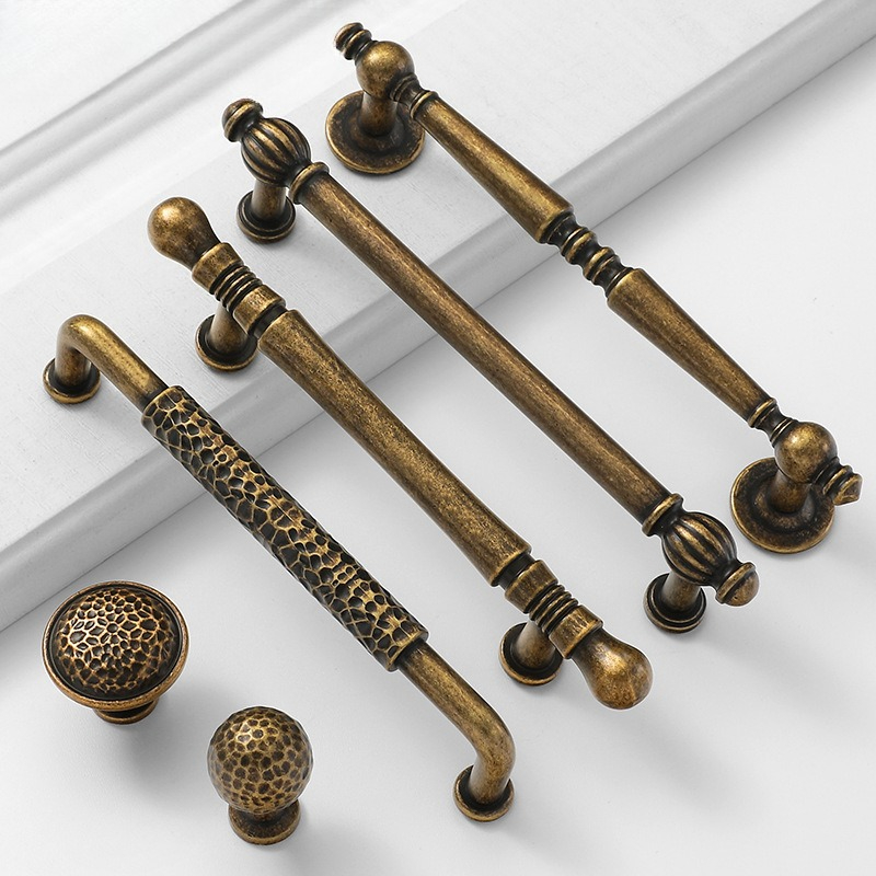 Cabinet Pull Handle Vintage An - Unique Furniture Hardware Pulls 评论和价格