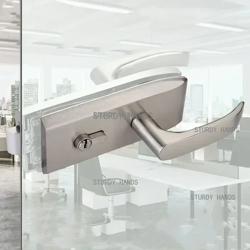 Office Glass Door Lock Bathroo - Furniture Hardware Fitting 评论和价格