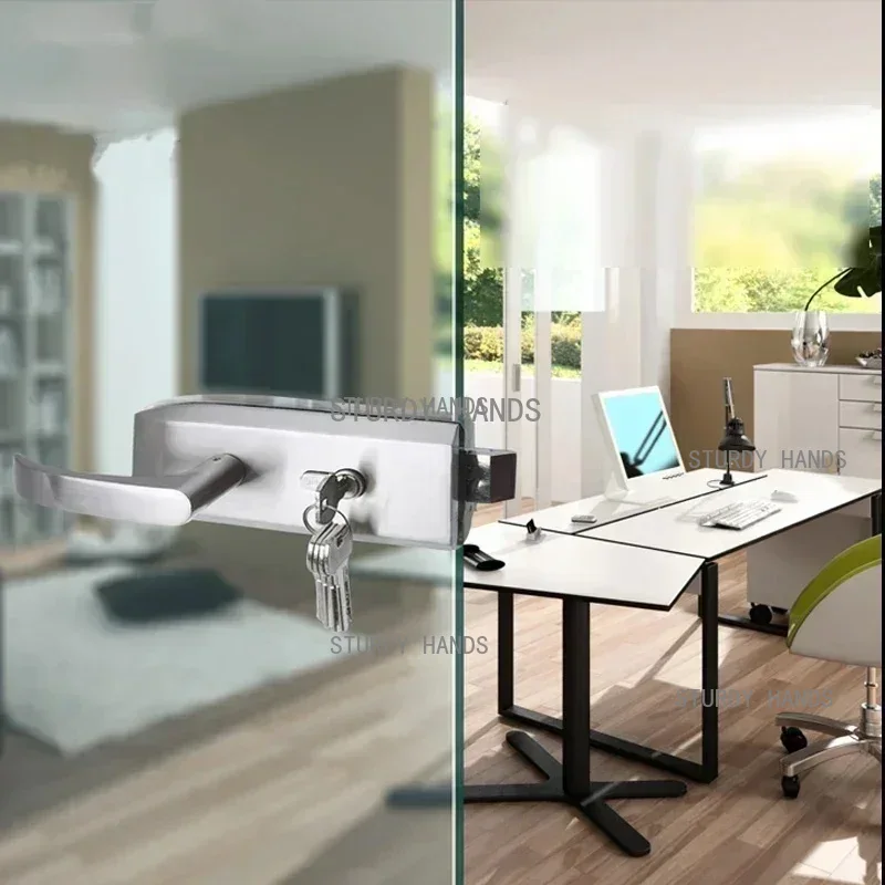 Office Glass Door Lock Bathroo - Furniture Hardware Fitting 评论和价格