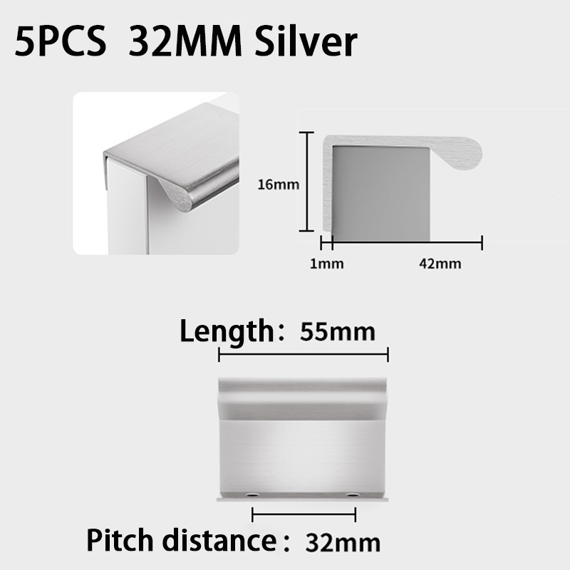 5PCS Side-mounted Handle Alumi - Furniture Hardware China 评论和价格