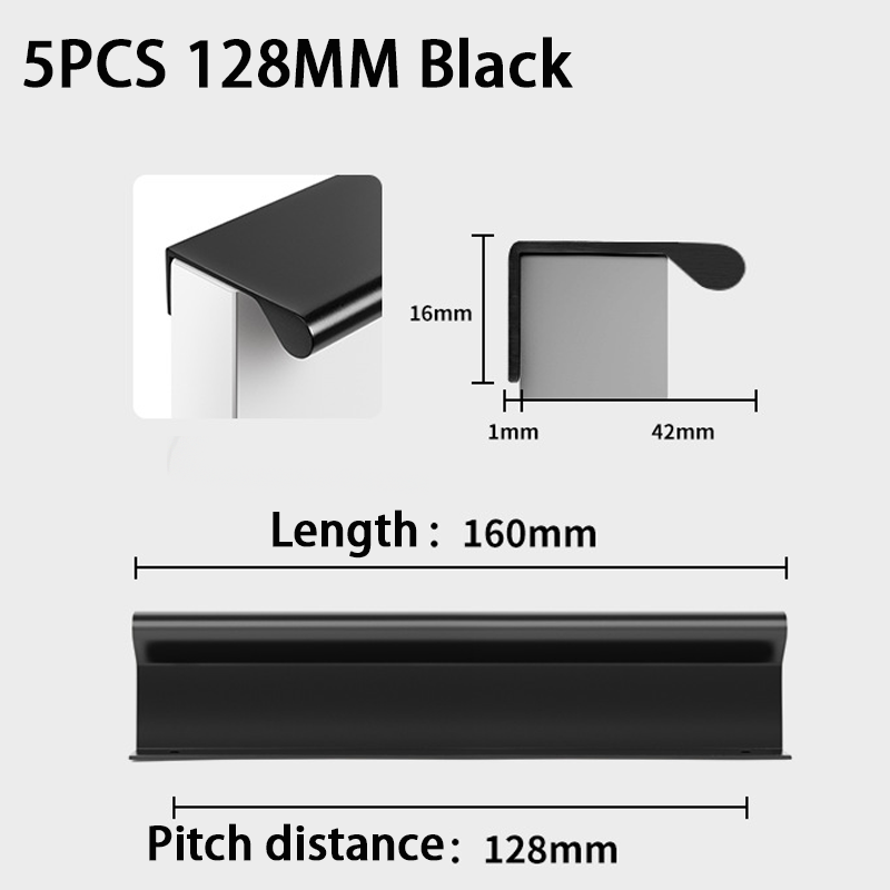 5PCS Side-mounted Handle Alumi - Furniture Hardware China 评论和价格