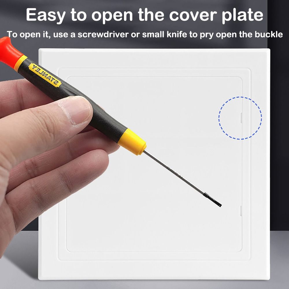 1pc Self-adhesive Access Panel - Furniture Hardware Fitting 评论和价格