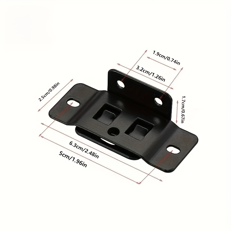 60pcs Heavy Duty L-Type Metal  - Furniture Screw Type 评论和价格