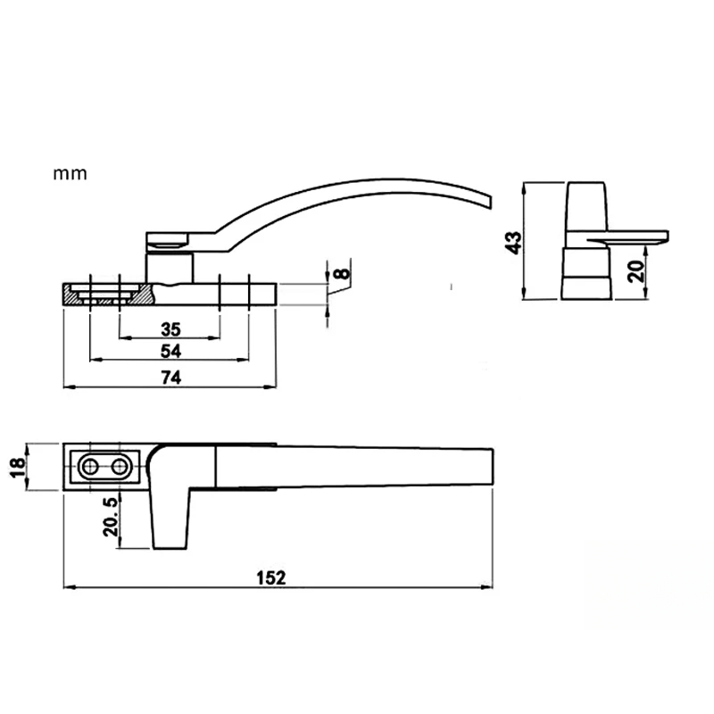 Left Right Hand White Replacem - Furniture Hardware Fitting 评论和价格