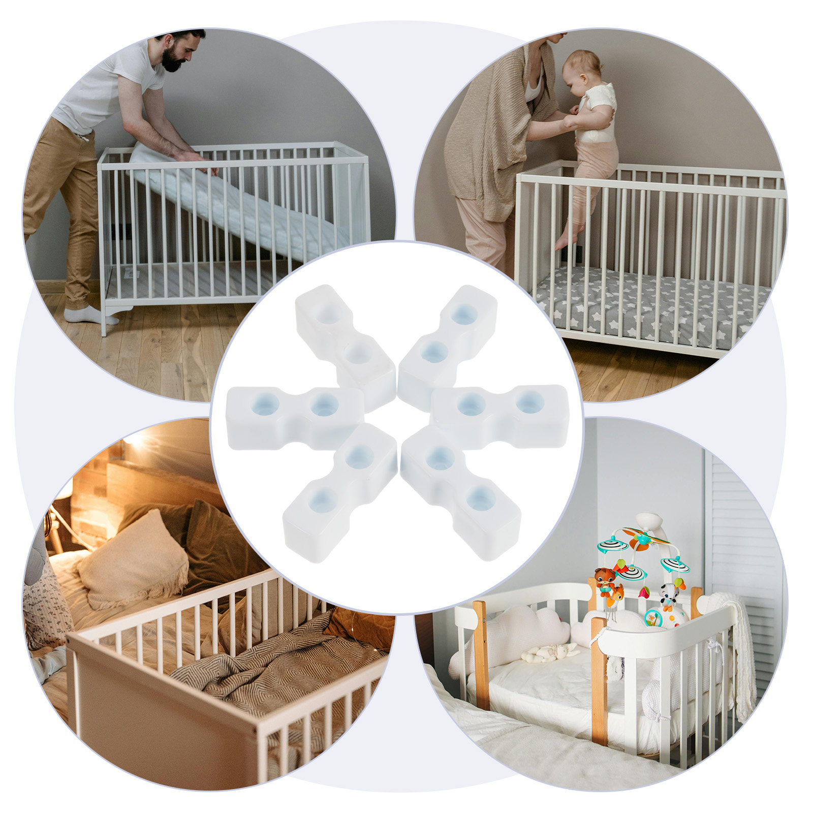 20Pcs Baby Crib Screws Accesso - Furniture Hardware Fitting 评论和价格