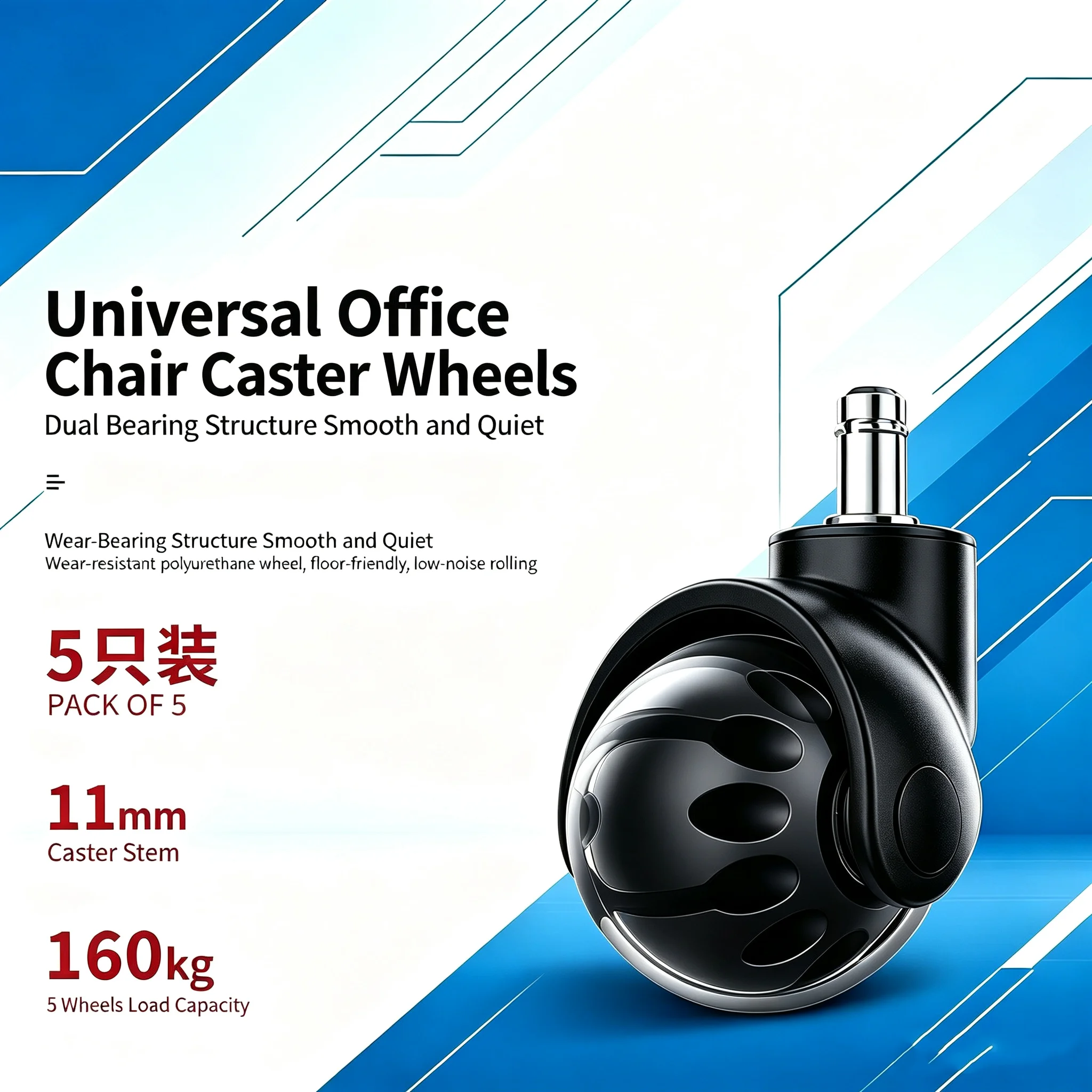 (5 Packs) 2 Inch Ball Type Fur - Furniture Screw Type 评论和价格