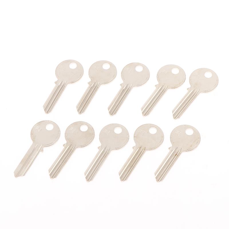 10Pcs F3 Double Slot Key Blank - Furniture Hardware Fitting 评论和价格
