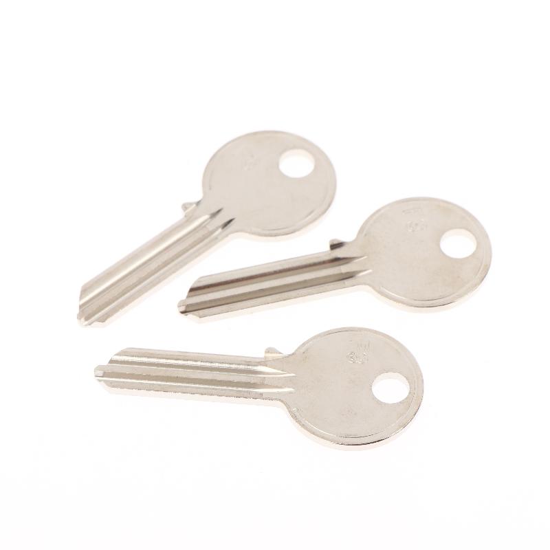 10Pcs F3 Double Slot Key Blank - Furniture Hardware Fitting 评论和价格
