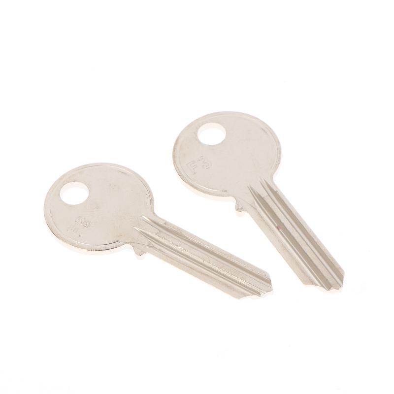 10Pcs F3 Double Slot Key Blank - Furniture Hardware Fitting 评论和价格